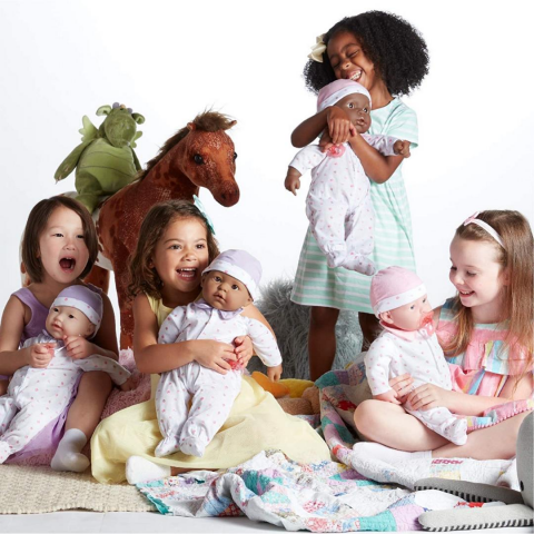 Berenguer La Baby Oyuncak Bebek 51cm - Mavi ve Emzik