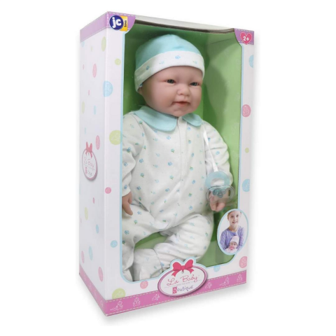 Berenguer La Baby Oyuncak Bebek 51cm - Mavi ve Emzik