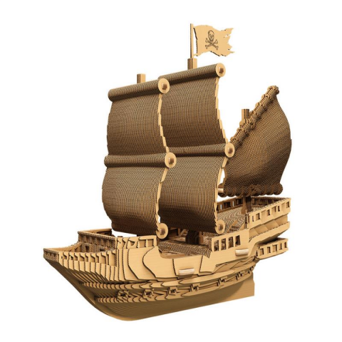 Cartonic 3D Puzzle - Pirate Ship