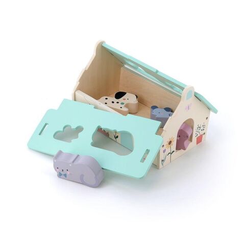 Vilac - Ahşap Evcil Hayvanlar Evi Eşleştirme