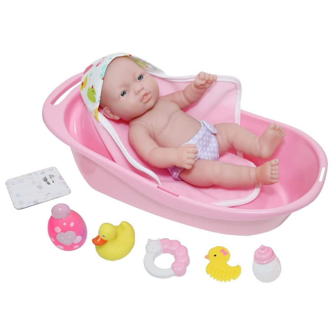 Berenguer Yenidoğan Oyuncak Bebek 33 cm ve Banyo Seti
