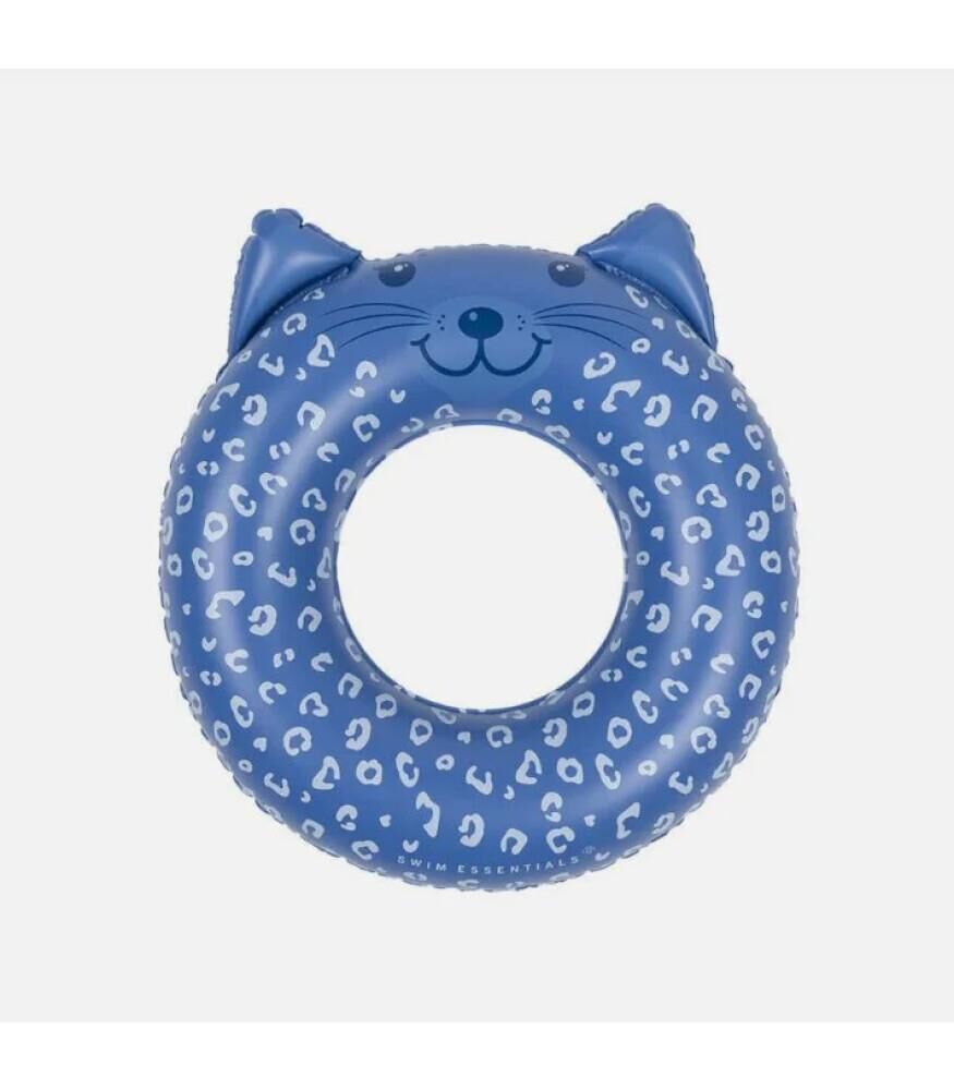 Swim Essentials Blue Leopard Animal Yüzme Simidi 55cm