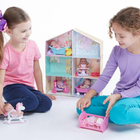 Berenguer Lots to Love Mini Bebek Evi ve 3 Mini Bebek