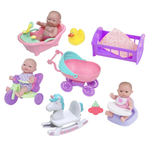 Berenguer Lots to Love Mini Bebek Evi ve 3 Mini Bebek
