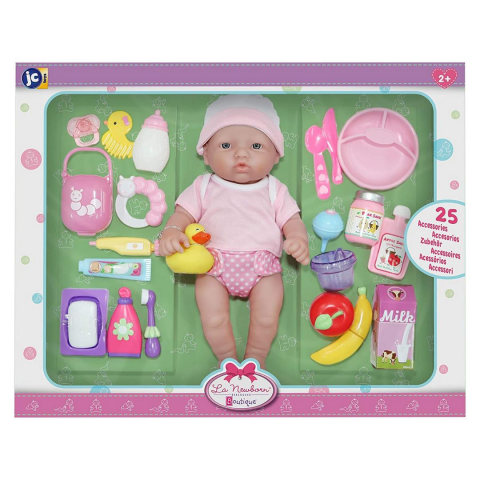 Berenguer Yenidoğan Oyuncak Bebek 30 cm ve Aksesuar Seti