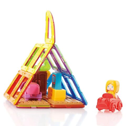 Magformers Mıknatıslı Maggy Set 33 Parça  Maggy's House Set