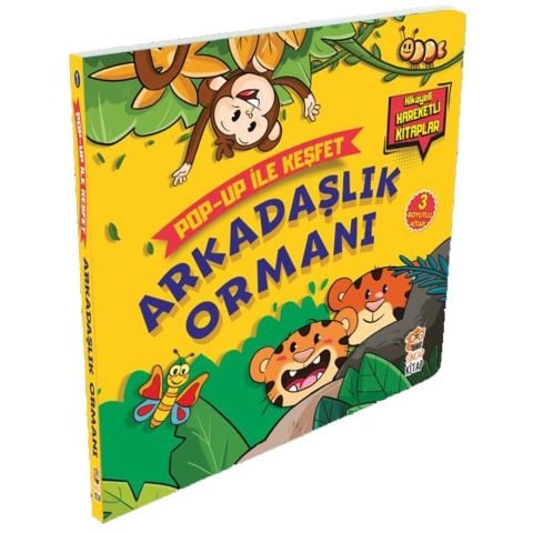 Arkadaşlık Ormanı - Pop-Up İle Keşfet:Hikayeli Hareketli Kitaplar