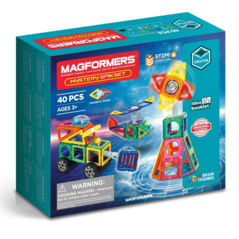 Magformers Mıknatıslı Mystery Spin Set - 40 Parça