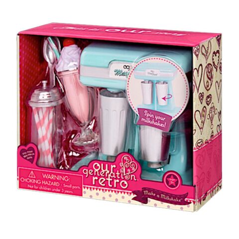 Our Generation Retro Milkshake Seti - Make A Milkshake
