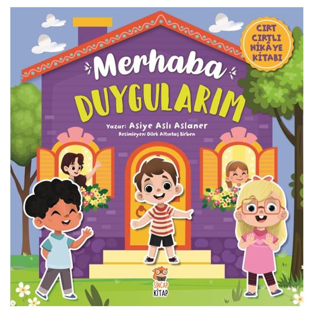 Merhaba Duygularım - Cırt Cırtlı Hikaye Kitabı