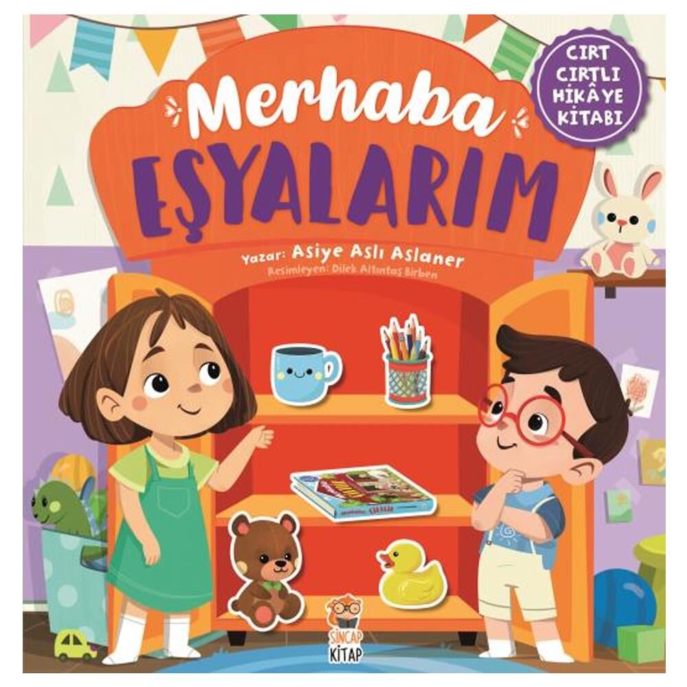 Merhaba Eşyalarım - Cırt Cırtlı Hikaye Kitabı