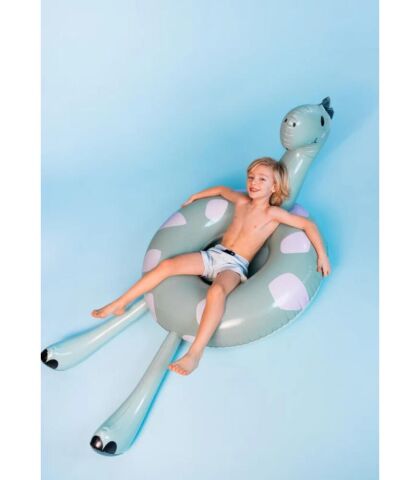 Swim Essentials Green Dino Yüzme Simidi 95cm