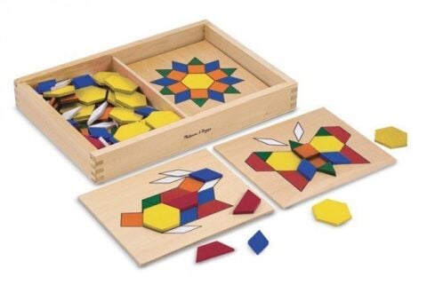 Melissa & Doug Ahşap Gelişmiş Şekil Bulmaca