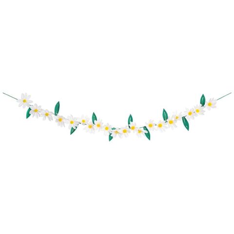 Meri Meri - Wild Daisy Garland - Yabani Papatya Asılan Süs