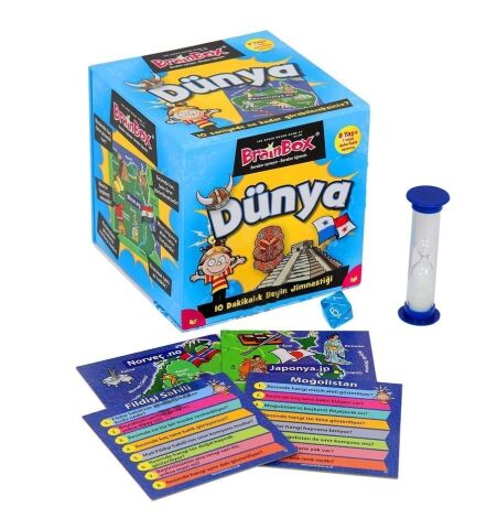 Green Board Games BrainBox Dünya - TÜRKÇE