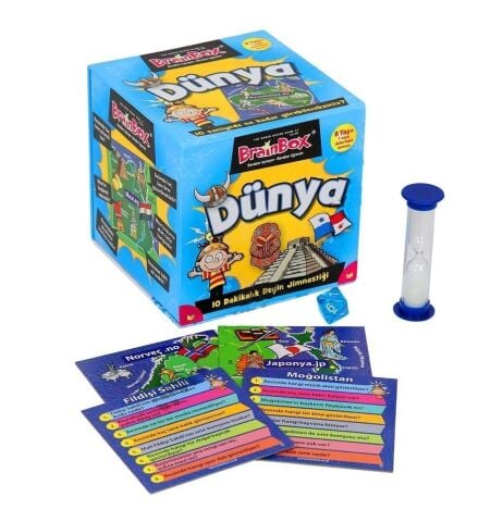 Green Board Games BrainBox Dünya - TÜRKÇE