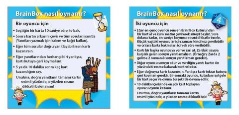Green Board Games BrainBox Dünya - TÜRKÇE