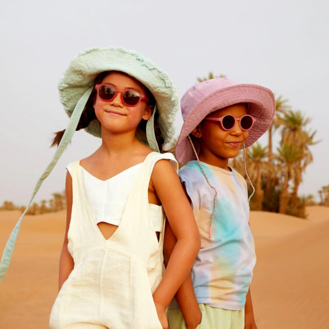 Izipizi Sun Junior Güneş Gözlüğü #G Koleksiyonu - 5-10 Yaş / Desert Rose