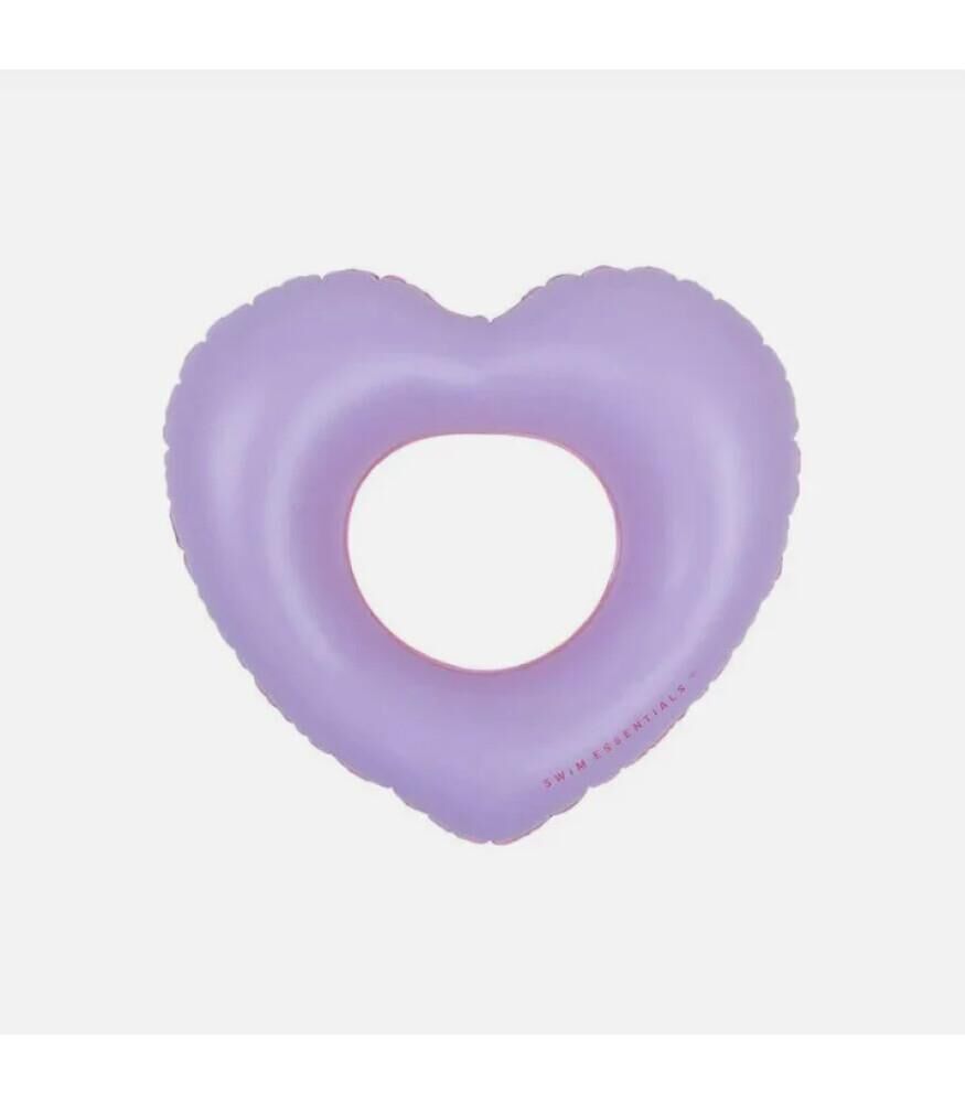 Swim Essentials Red Purple Hearts Yüzme Simidi 90cm