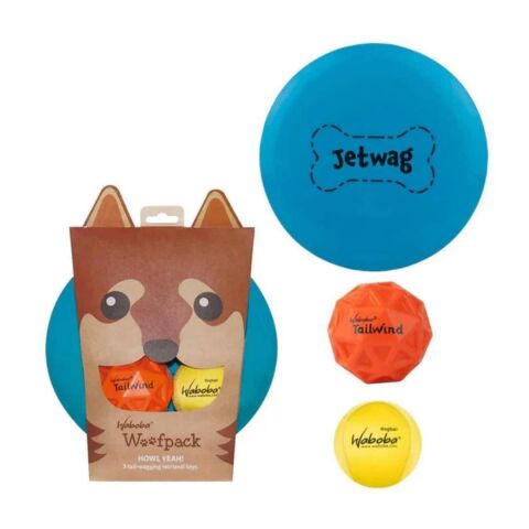 Waboba Woofpack Frizbi Top Köpek Oyuncağı Oyun Seti
