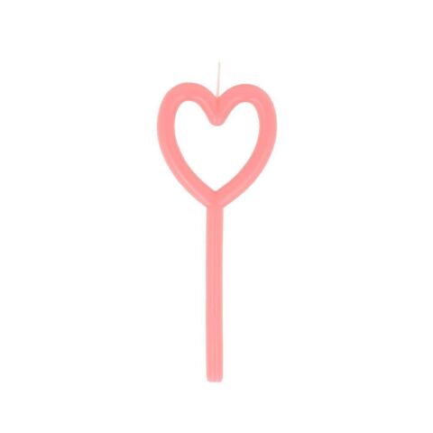 Meri Meri - İnce Kalp Mum