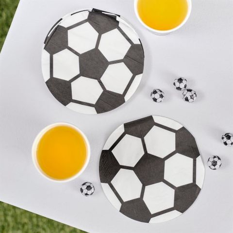 Ginger Ray - Napkin Football - Futbol Peçete (16'lı)