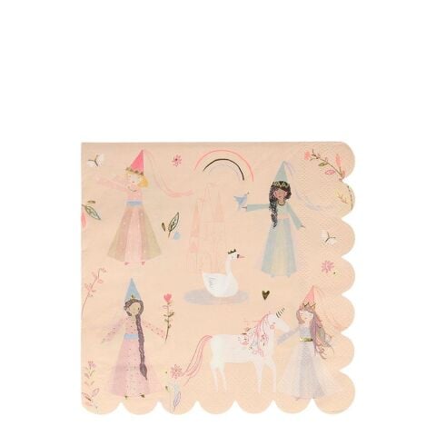 Meri Meri - Princess Napkins - Prenses Peçete - L
