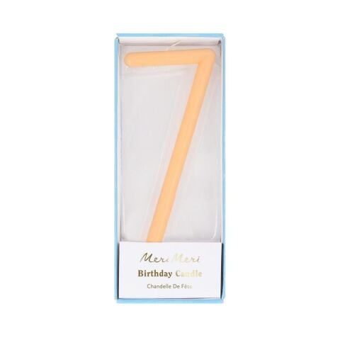 Meri Meri - İnce Rakam Mum - 7