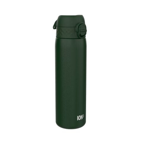 Ion8 - Paslanmaz Çelik İnce Suluk - Koyu Yeşil - 600 ml - Sızdırmaz