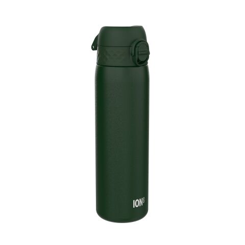 Ion8 - Paslanmaz Çelik İnce Suluk - Koyu Yeşil - 600 ml - Sızdırmaz
