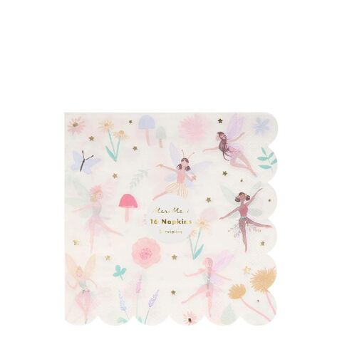 Meri Meri - Fairy Napkins - Peri Kızı Peçete L