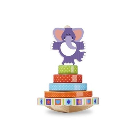 Melissa&Doug Ahşap Sallanan Kule - Fil