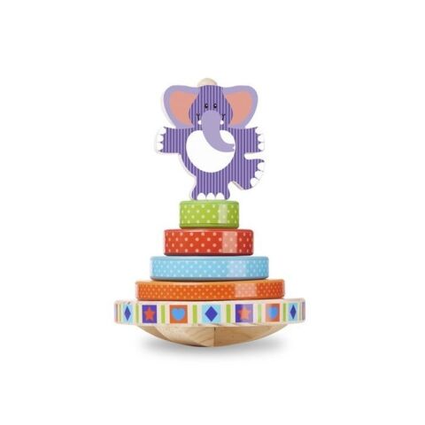 Melissa&Doug Ahşap Sallanan Kule - Fil