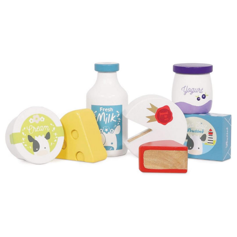 Le Toy Van Şarküteri Kasası - Cheese & Dairy Crate