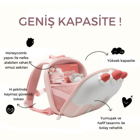 Zoyzoii Delicious Serisi Sırt Çantası - Cream Cake