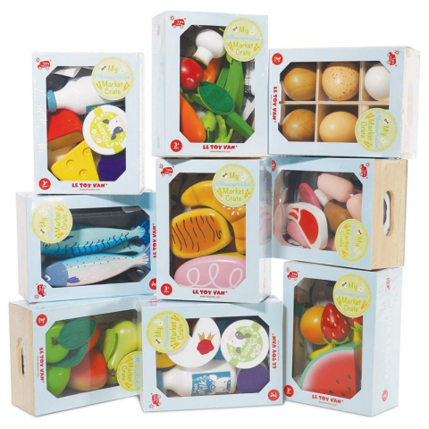 Le Toy Van Balık Kasası - Fresh Fish Crate