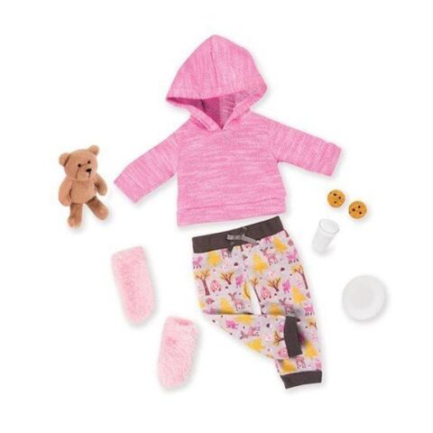 Our Generation Kıyafet / Deluxe Pijama & Peluş Ayıcık