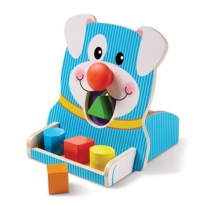 Melissa&Doug Ahşap Döndür ve Besle - Şekiller