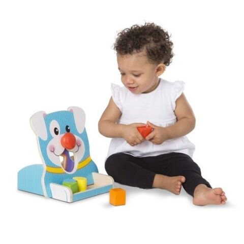 Melissa&Doug Ahşap Döndür ve Besle - Şekiller