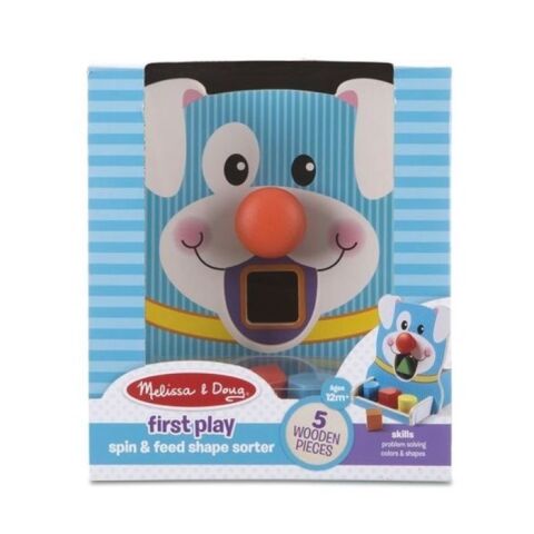 Melissa&Doug Ahşap Döndür ve Besle - Şekiller