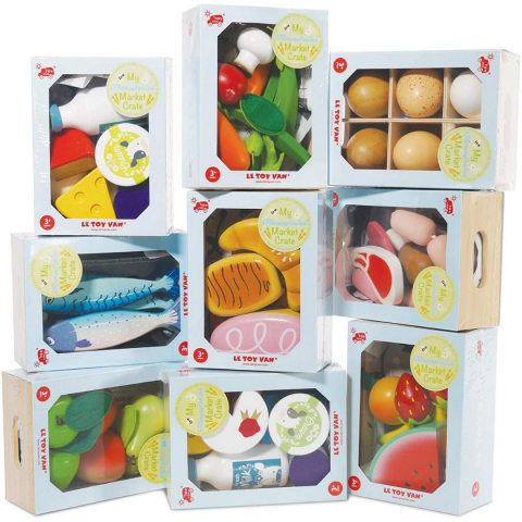 Le Toy Van Meyve Kasası - Fruits '5 a Day' Crate