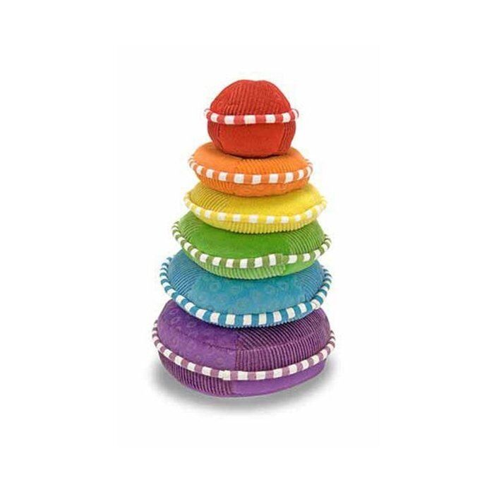 Melissa&Doug Peluş Gökkuşağı Kule
