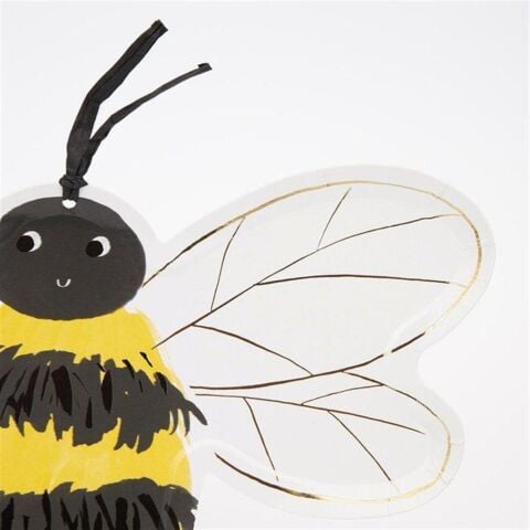 Meri Meri - Bee Plates - Arı Tabak