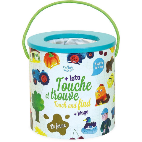 Vilac - Feel and Find Game ''Farm'' - Hisset ve Bul Çiftlik Oyunu