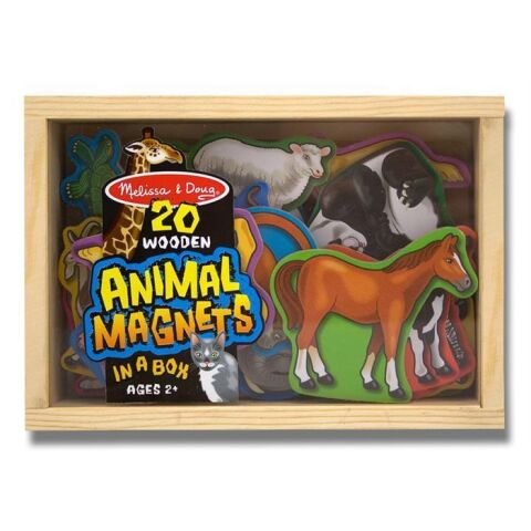Melissa&Doug Ahşap Mıknatıslı Hayvanlar