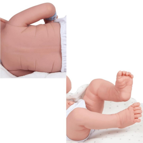 Berenguer Gerçekçi Yenidoğan Oyuncak Kız Bebek 43cm - Pembe Yıldız