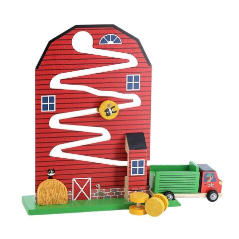 Vilac - Ahşap Aktivite Oyuncağı - Çiftlik