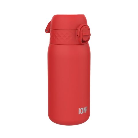 Ion8 - Paslanmaz Çelik Çocuk Suluk - Kırmızı - 400 ml - Sızdırmaz