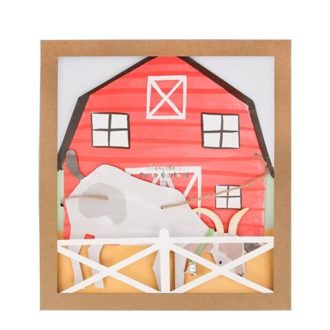 Meri Meri - On The Farm Large Garland - Çiftlik Asılan Süs