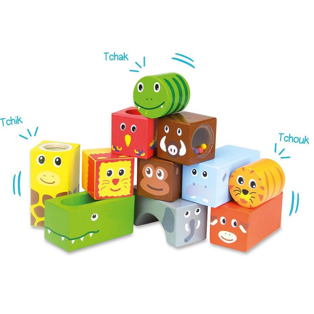 Vilac - Savanna Musical Blocks - Hayvanlar Müzikli Bloklar